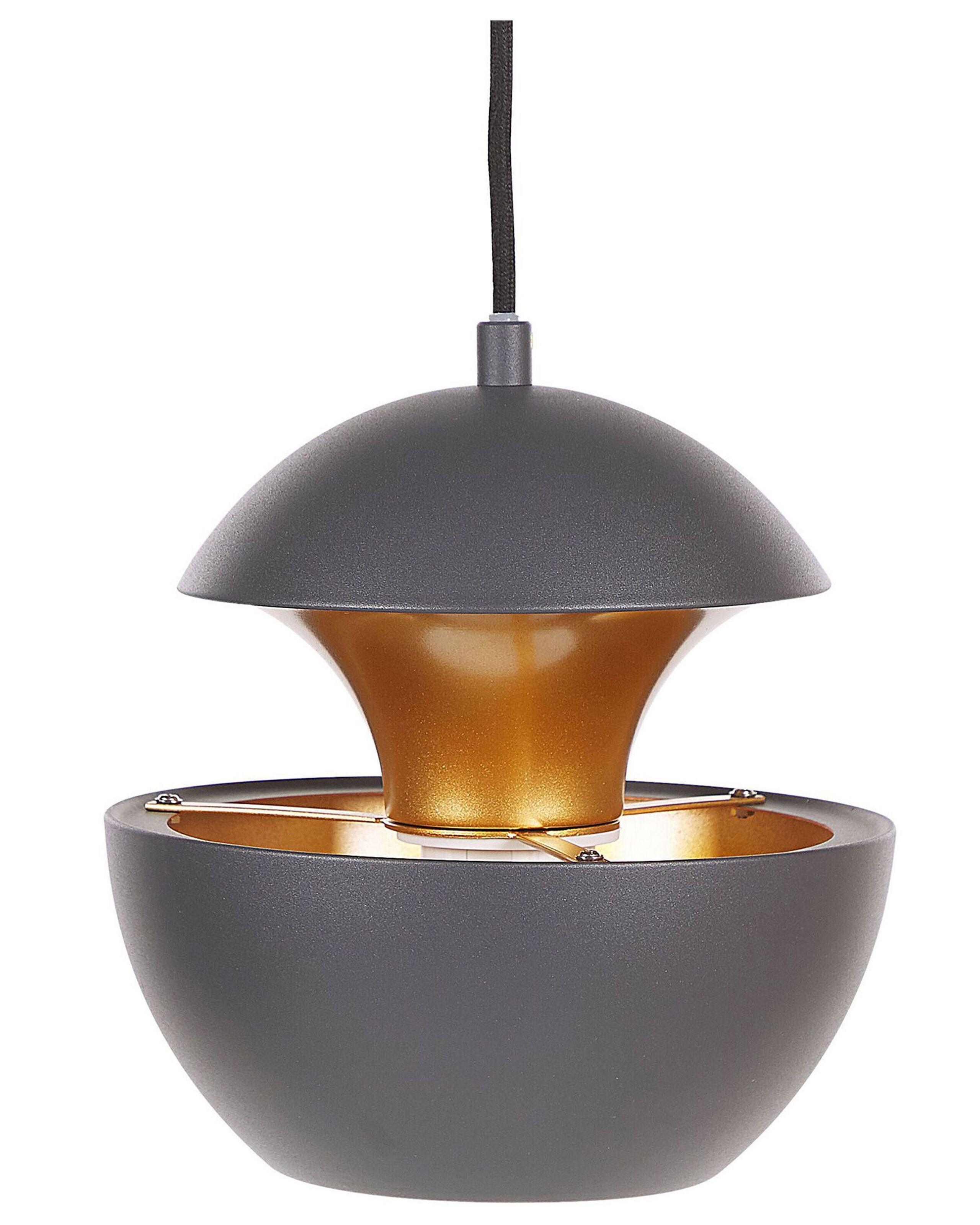 Beliani Lampe suspension en Métal Moderne BOJANA  