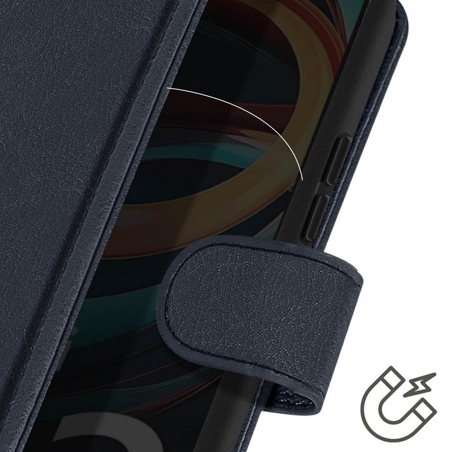 Avizar  Étui Xiaomi Redmi A3 Folio Bleu Nuit 