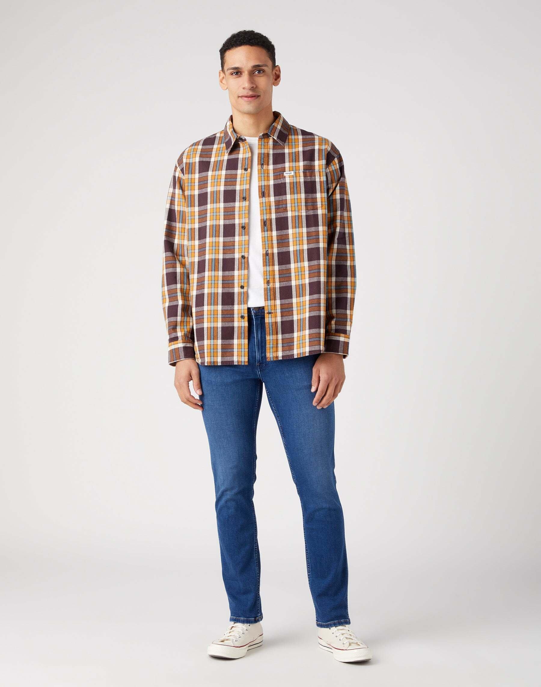 Wrangler Greensboro Medium Stretch Jean Droit  