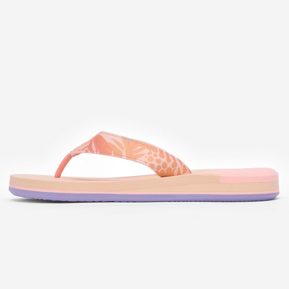 DECATHLON Kinder EVA Flip-Flops Flip-Flops 550 Palmy Druck EVA 