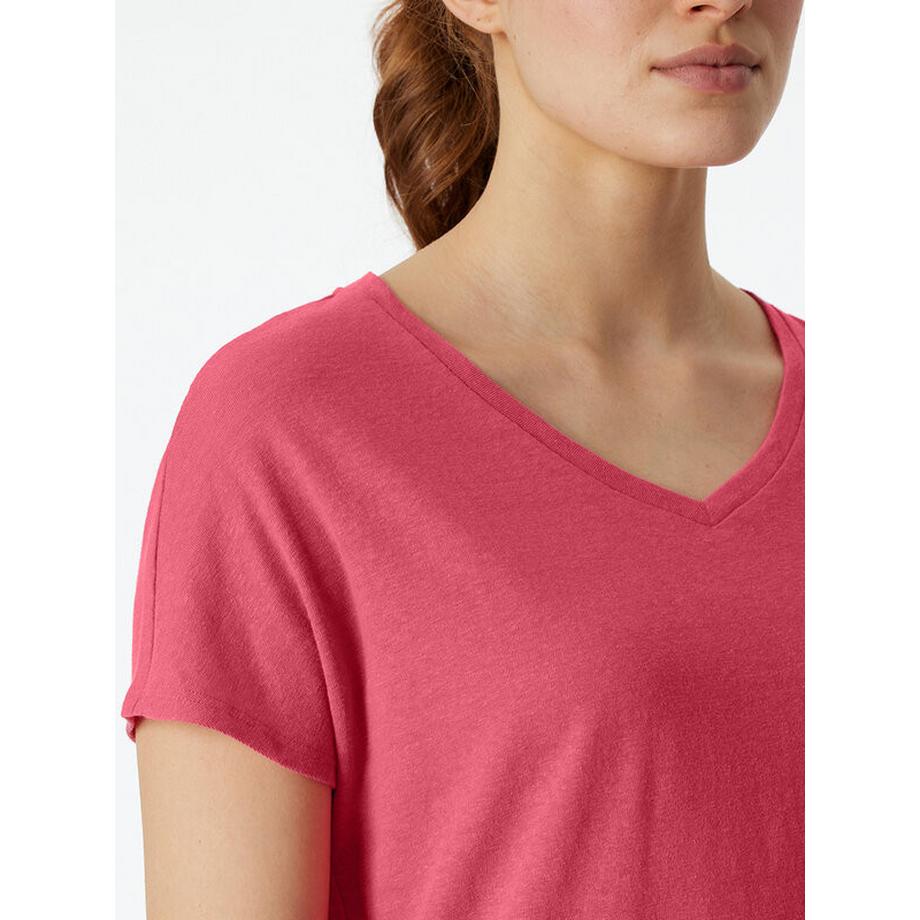Schiesser Mix & Relax Kurzarm V-Neck Shirt  
