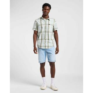Lee Kurzarm Button Down Hemd Kariert  