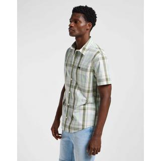 Lee Kurzarm Button Down Hemd Kariert  