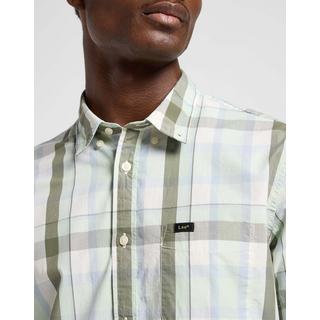 Lee Kurzarm Button Down Hemd Kariert  