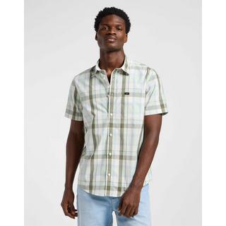 Lee Kurzarm Button Down Hemd Kariert  