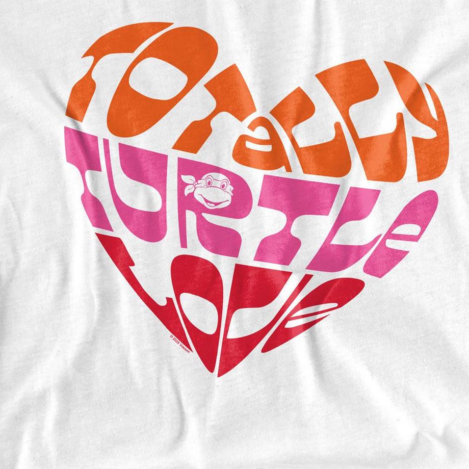 TEENAGE MUTANT NINJA TURTLE  Valentine´s Totally Turtle Love Maglietta 