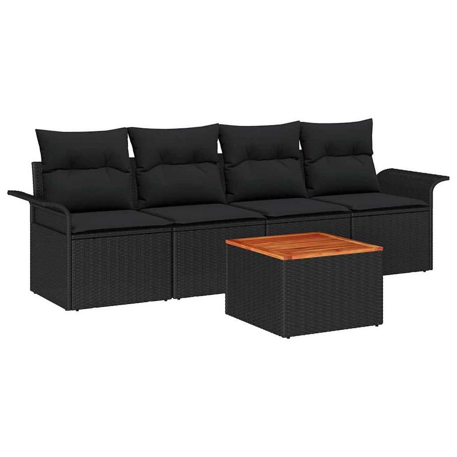 Set Divano da Giardino Polyrattan