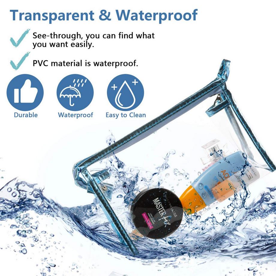 Only-bags.store Eva Transparente Kulturtasche  