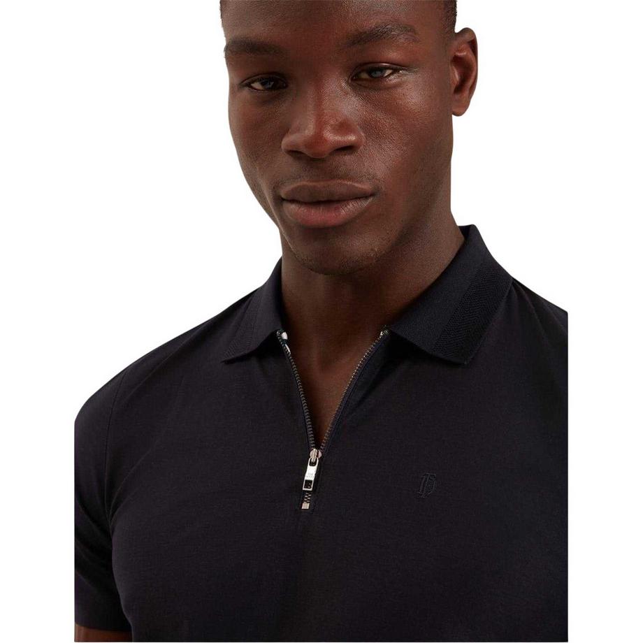 TED BAKER Maglietta Polo con Cerniera Corta  