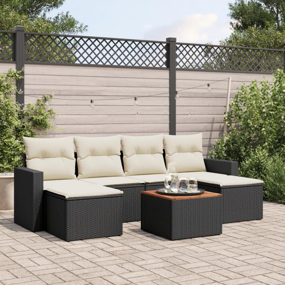 VidaXL Garten sofagarnitur poly-rattan  