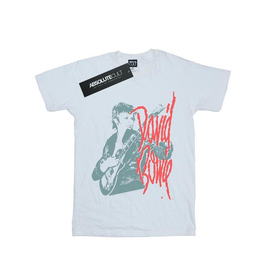 David Bowie Gitarren Print T-Shirt  