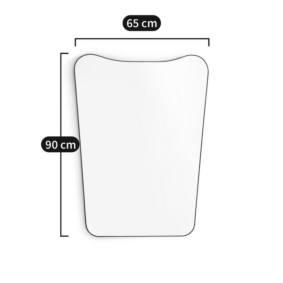 La Redoute Intérieurs Miroir en laiton 90 x 65 cm  
