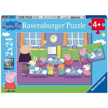 Puzzle Peppa Pig in der Schule (2x24)