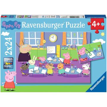 Puzzle Peppa Pig in der Schule (2x24)