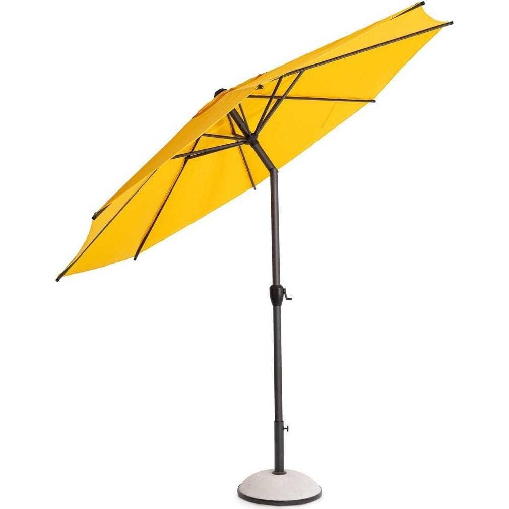 mutoni Ampelschirm Rio anthrazit-Mimose 300  