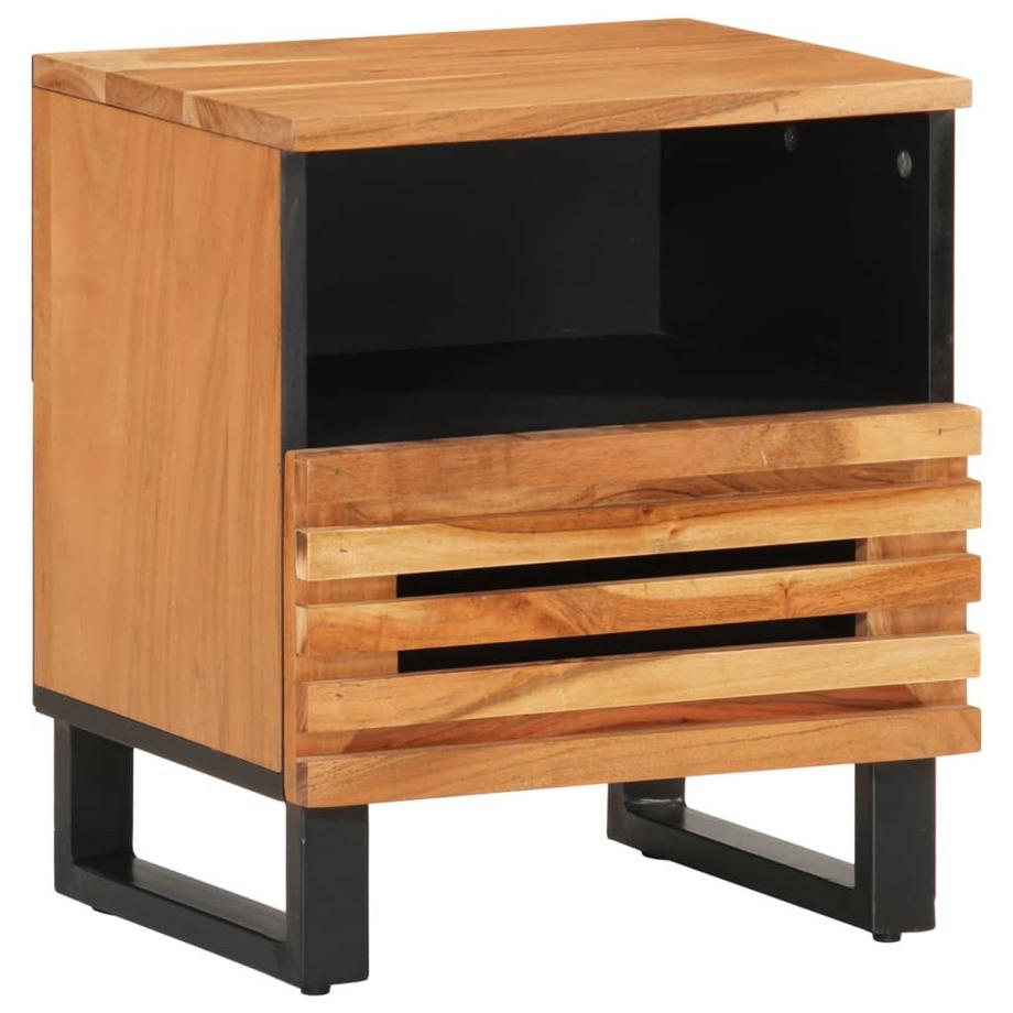 VidaXL Table de chevet bois  