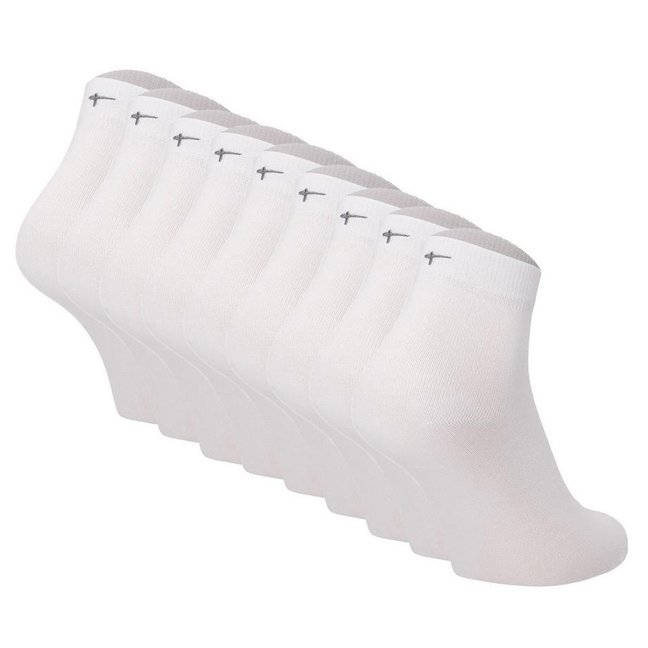 Chaussettes  Pack de 9 Confortable à porter-Comfort Cotton Quarter 9-Pack