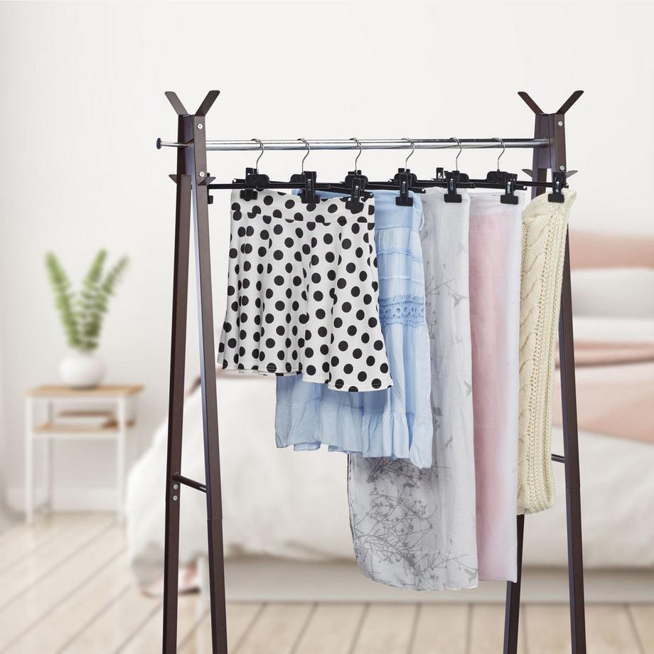 Northix Lot de 10 porte-pantalons en plastique  