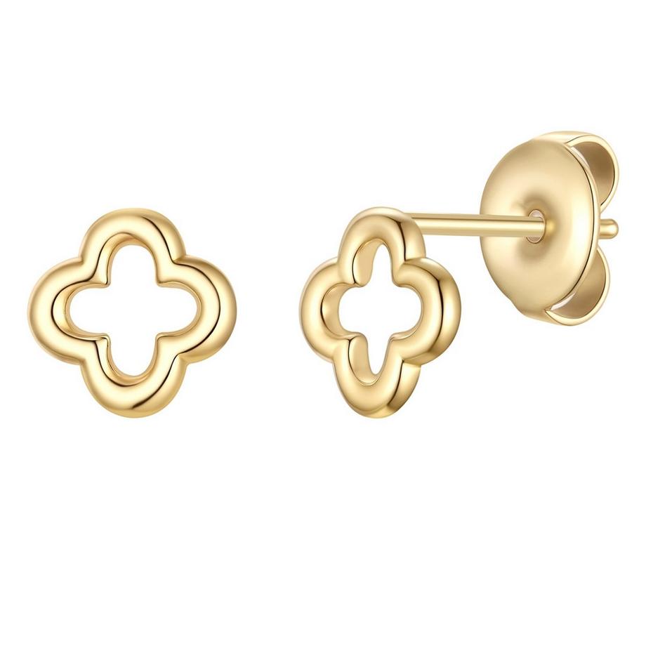 Boucles d'oreilles trèfle