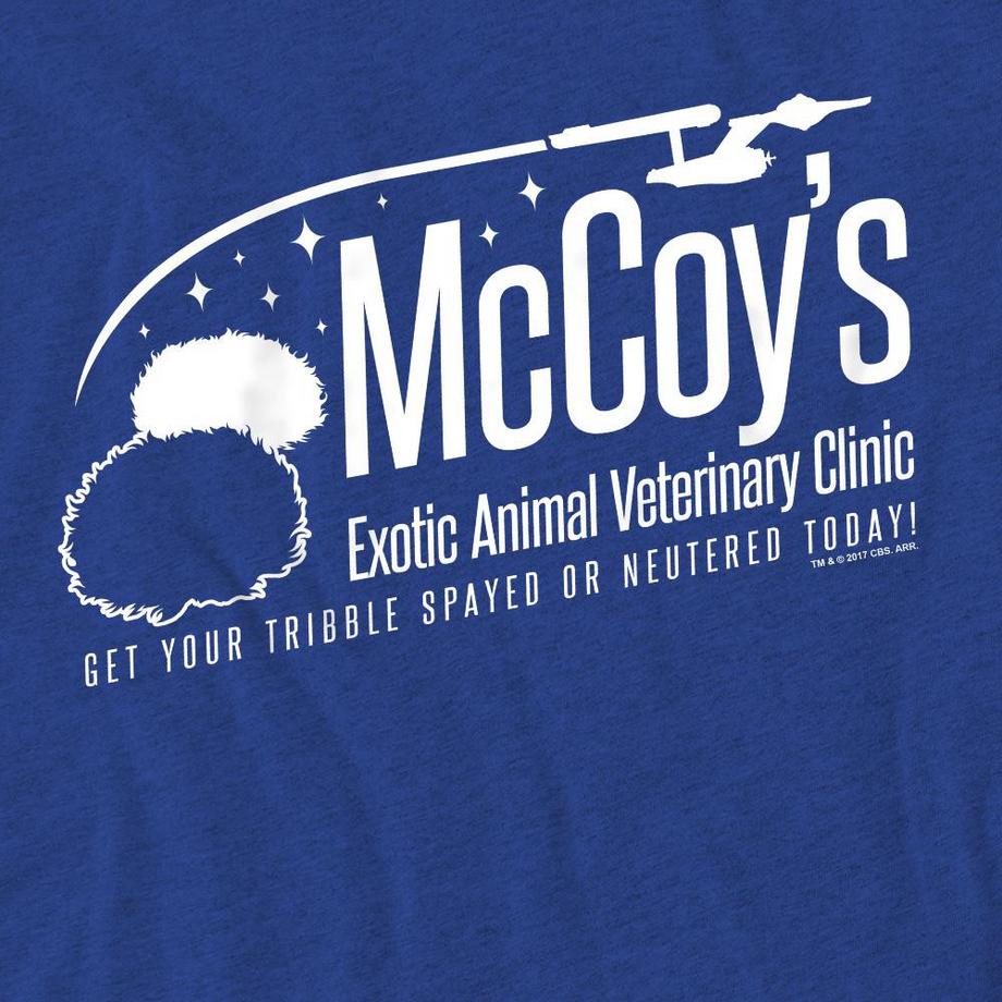 Star Trek McCoy's Clinic Bedrucktes T-Shirt  