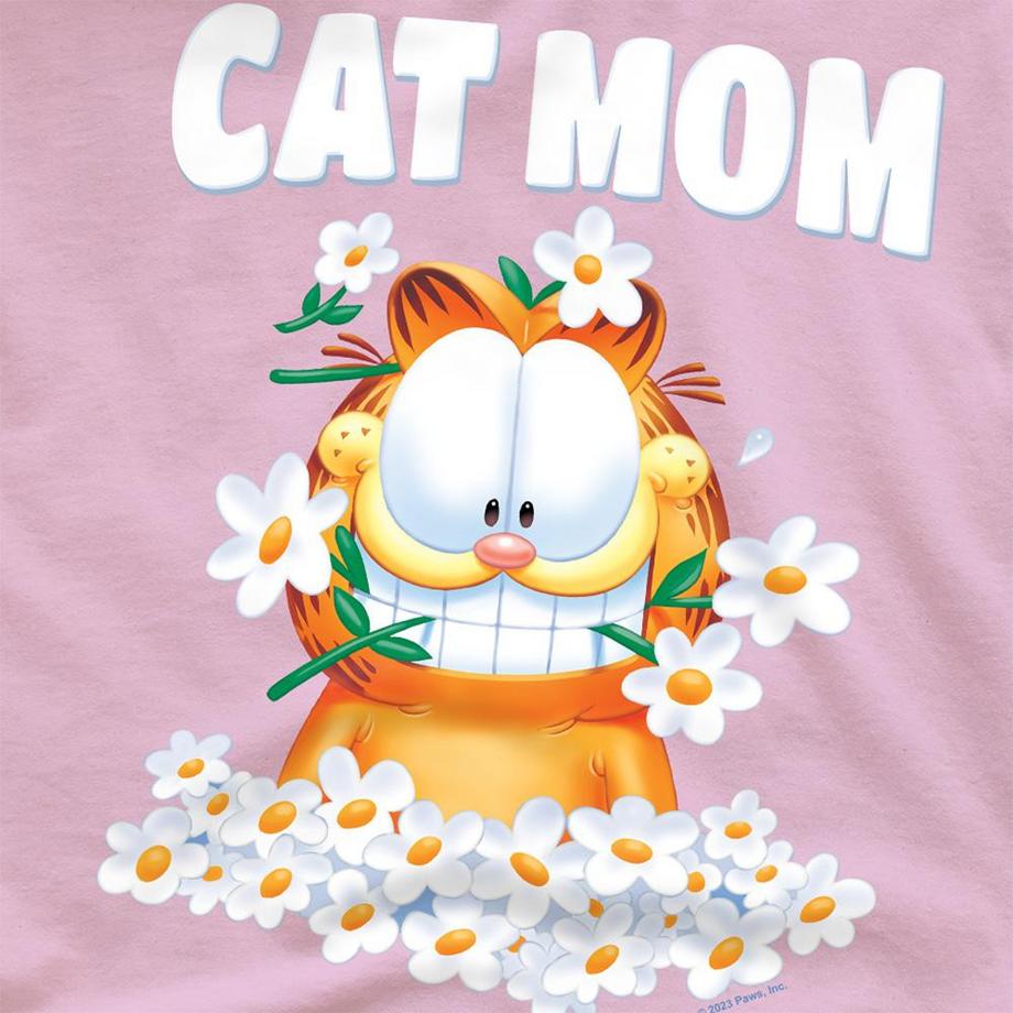 Garfield T-Shirt Cat Mom  