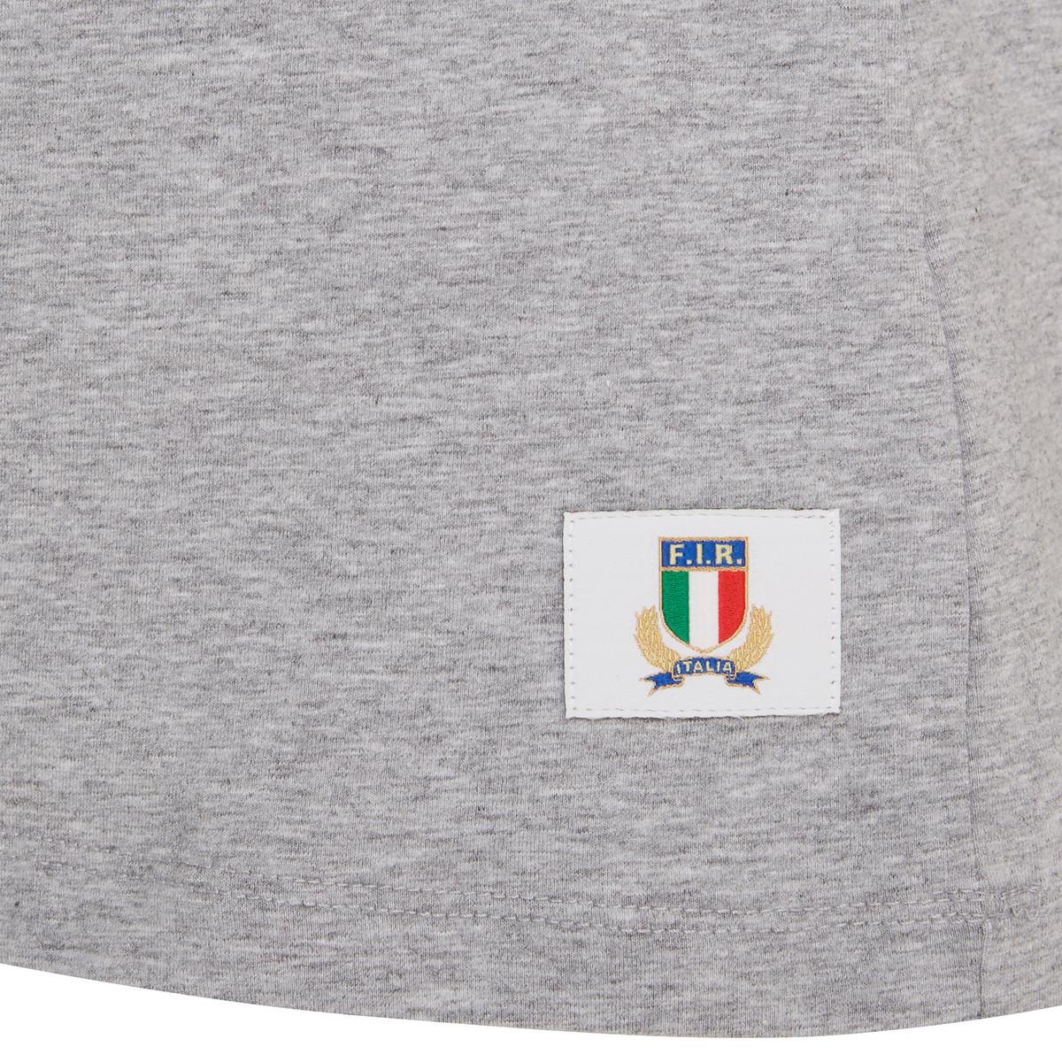 macron Italien Rugby 2019 Baumwoll T-Shirt  