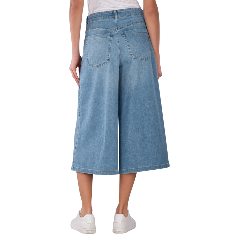 BRAX Melli S Pantalon Relaxed Fit Évasé Longueur Mollet  