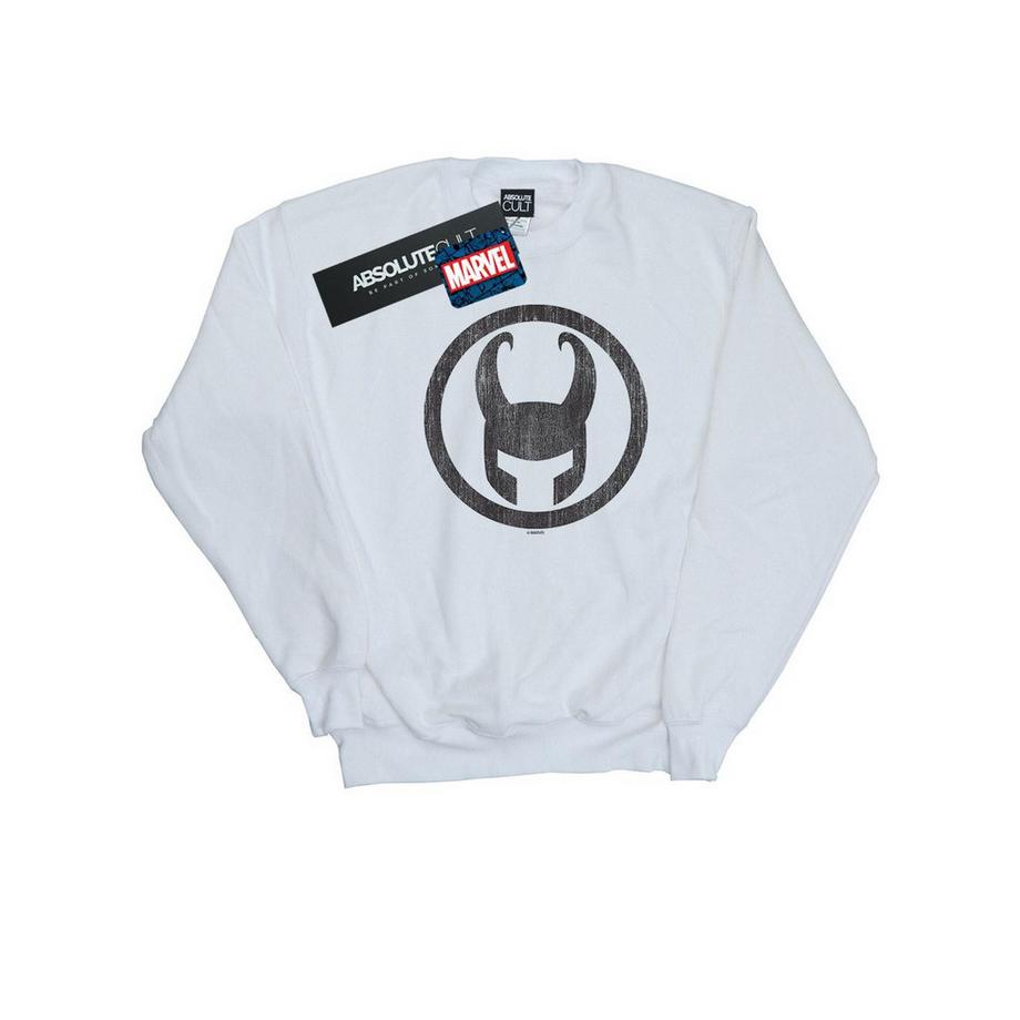 MARVEL Loki Distressed Logo Sweatshirt  
