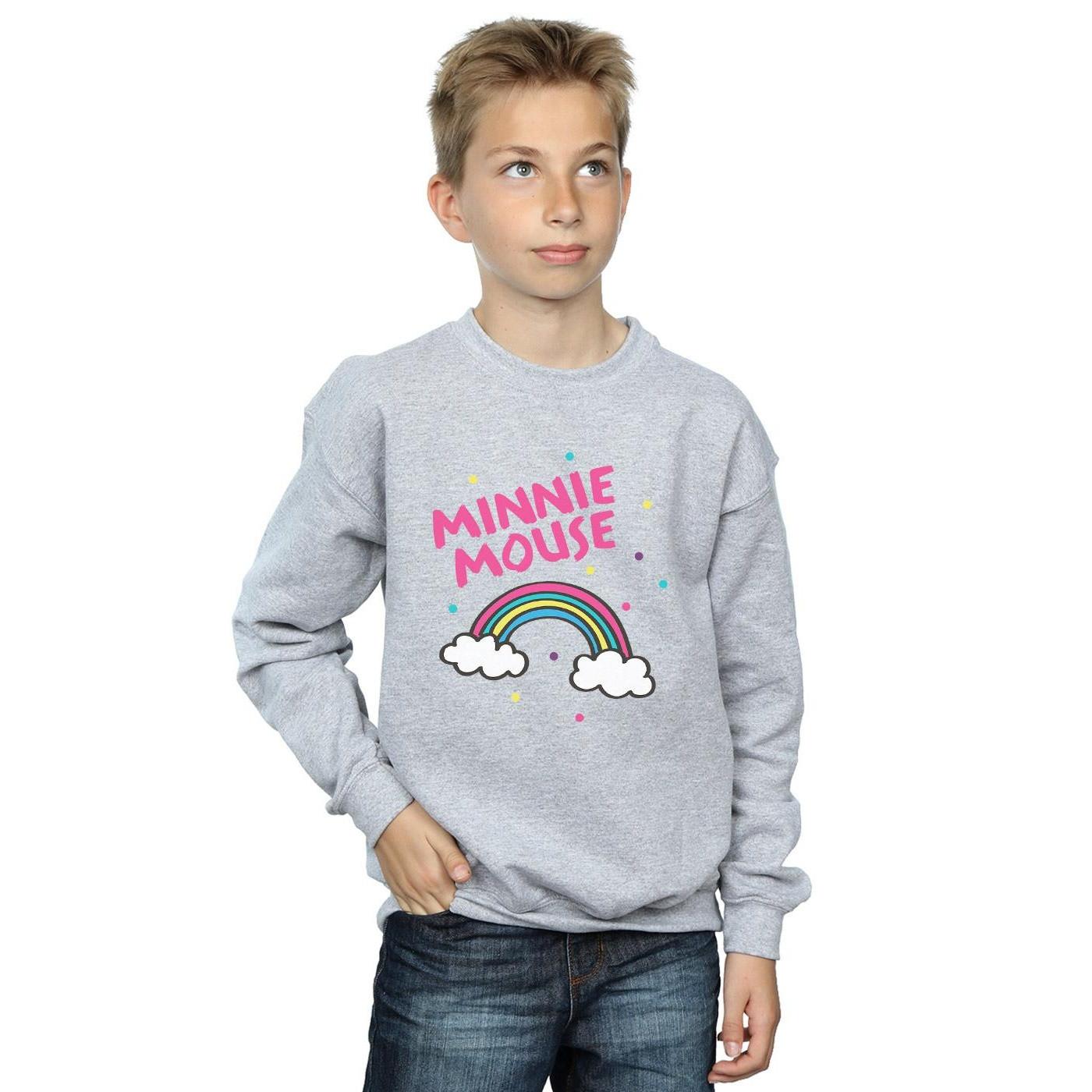 Disney  Minnie Mouse Rainbow Dots Sweatshirt 