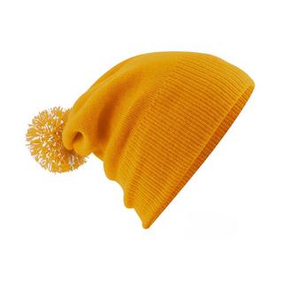 Beechfield Berretto con Pompon Bicolore  