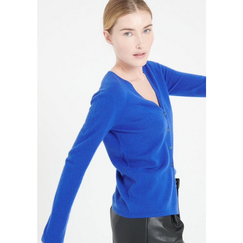 Studio Cashmere8 LILLY 7 Cardigan scollo a V aderente  