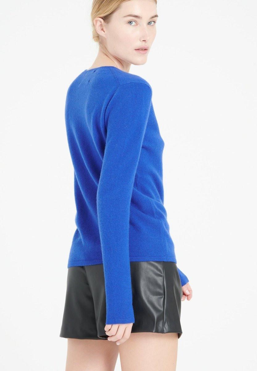 Studio Cashmere8 LILLY 7 V-Ausschnitt taillierte Strickjacke  