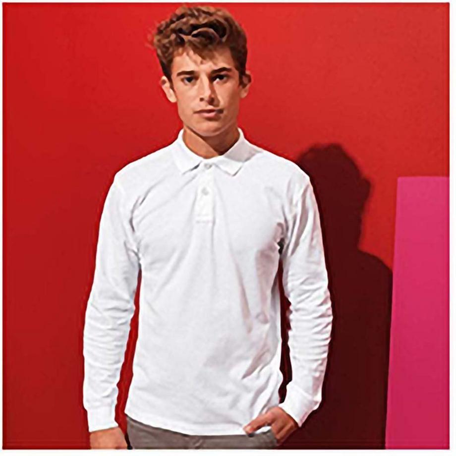 Asquith & Fox Polo a Maniche Lunghe  