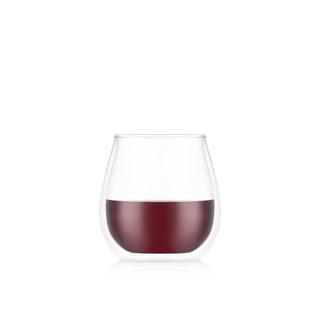bodum Set di 2 bicchieri da vino a doppia parete - Pinot SKÅL  