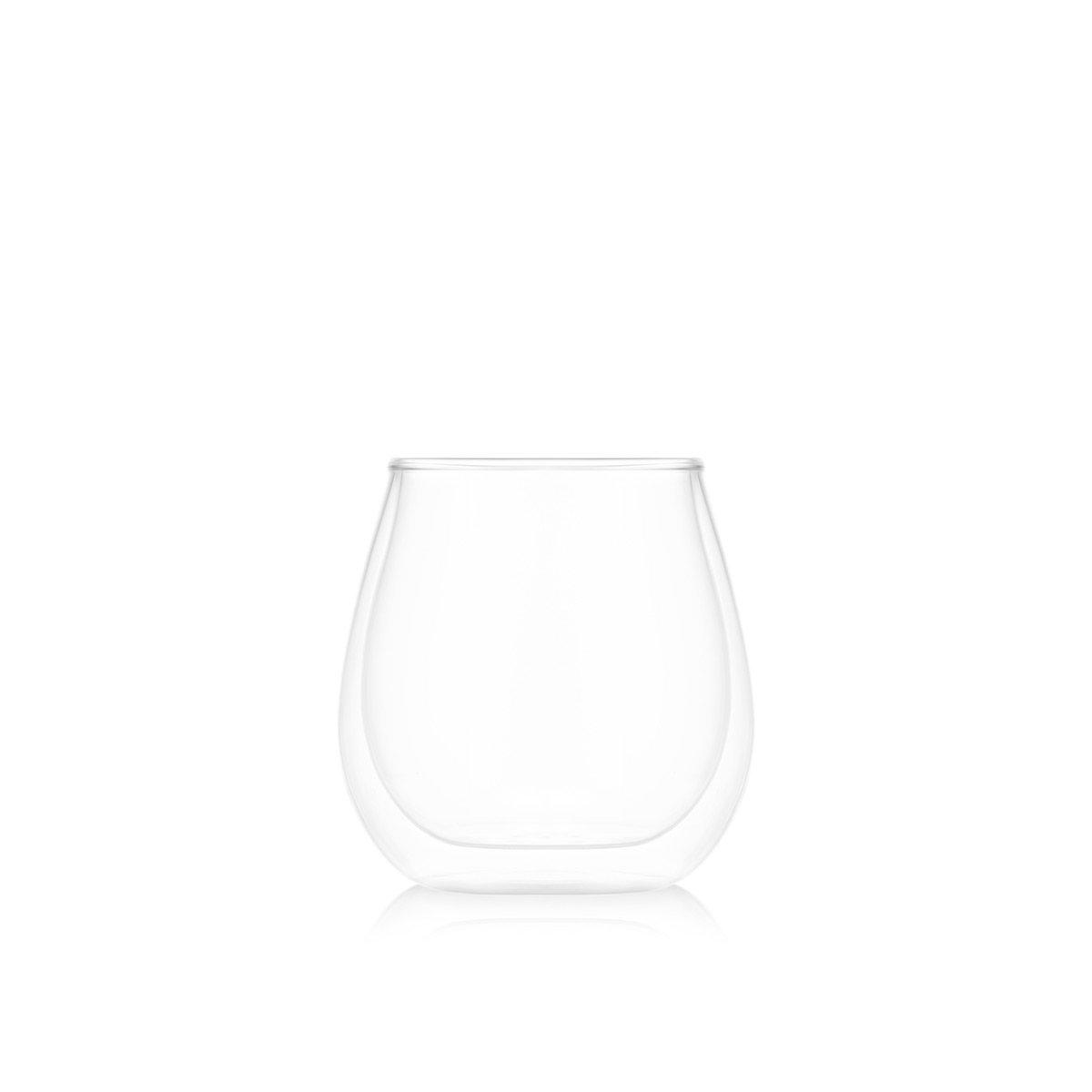 bodum Set di 2 bicchieri da vino a doppia parete - Pinot SKÅL  