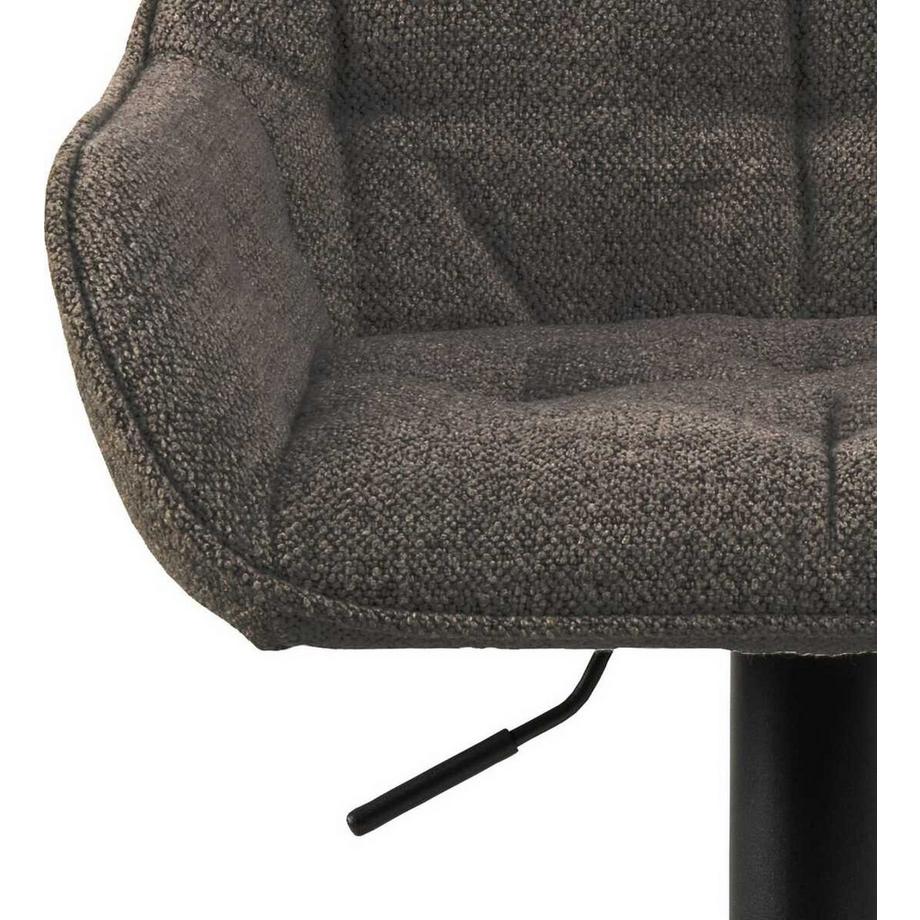 mutoni Sgabello da bar Shields taupe (1 pezzo)  