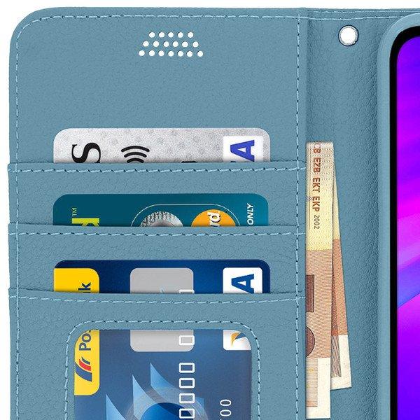 Avizar  Flip Bookcover Xiaomi Redmi 7 Blau 