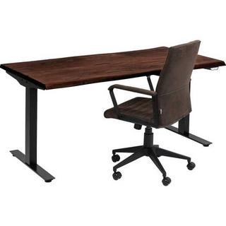 KARE Design Tisch Office Harmony höhenverstellbar Dunkel 160x80  