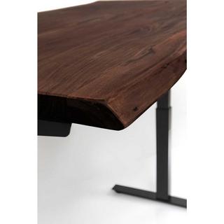 KARE Design Table Office Harmony réglable en hauteur Foncé 160x80  