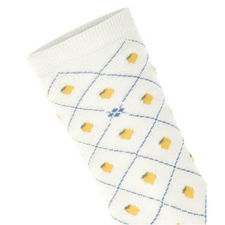 Burlington Lemon Argyle Socken  