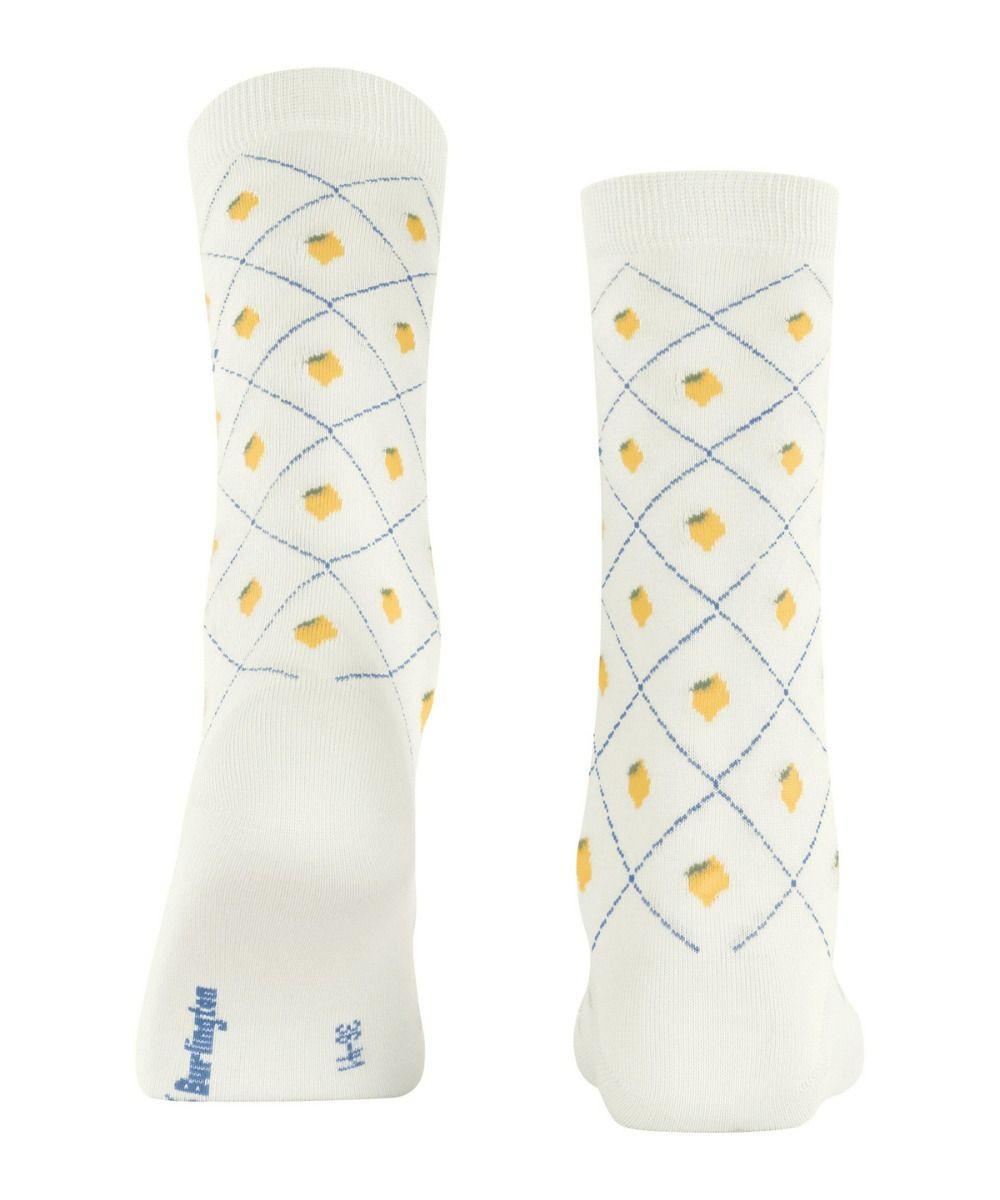 Burlington Lemon Argyle Socken  