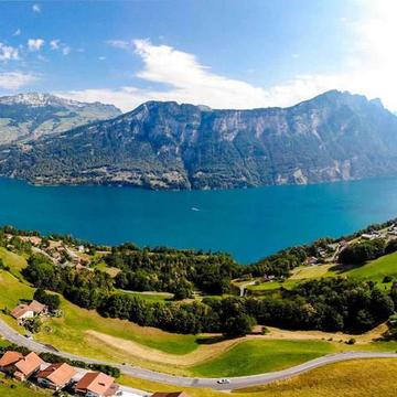 Helikopterflug über dem Walensee - 45 Minuten ab Sittersdorf (für 1 Person)