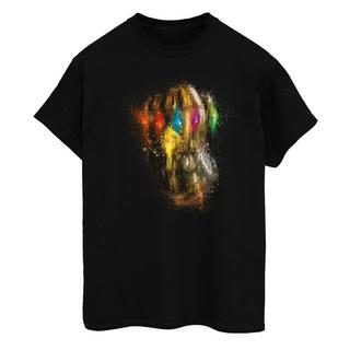 Avengers Endgame T-Shirt Stampa Grafica Infinity Gauntlet  