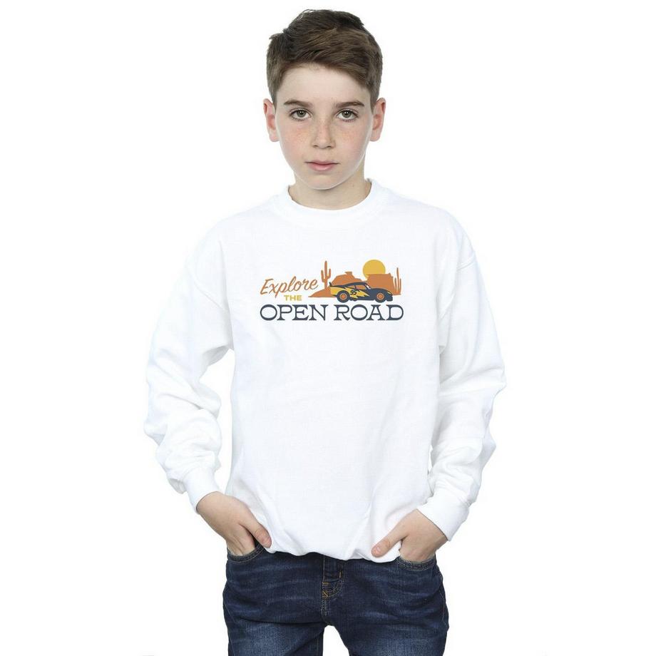 Disney  Cars Explore The Open Road Sweatshirt 