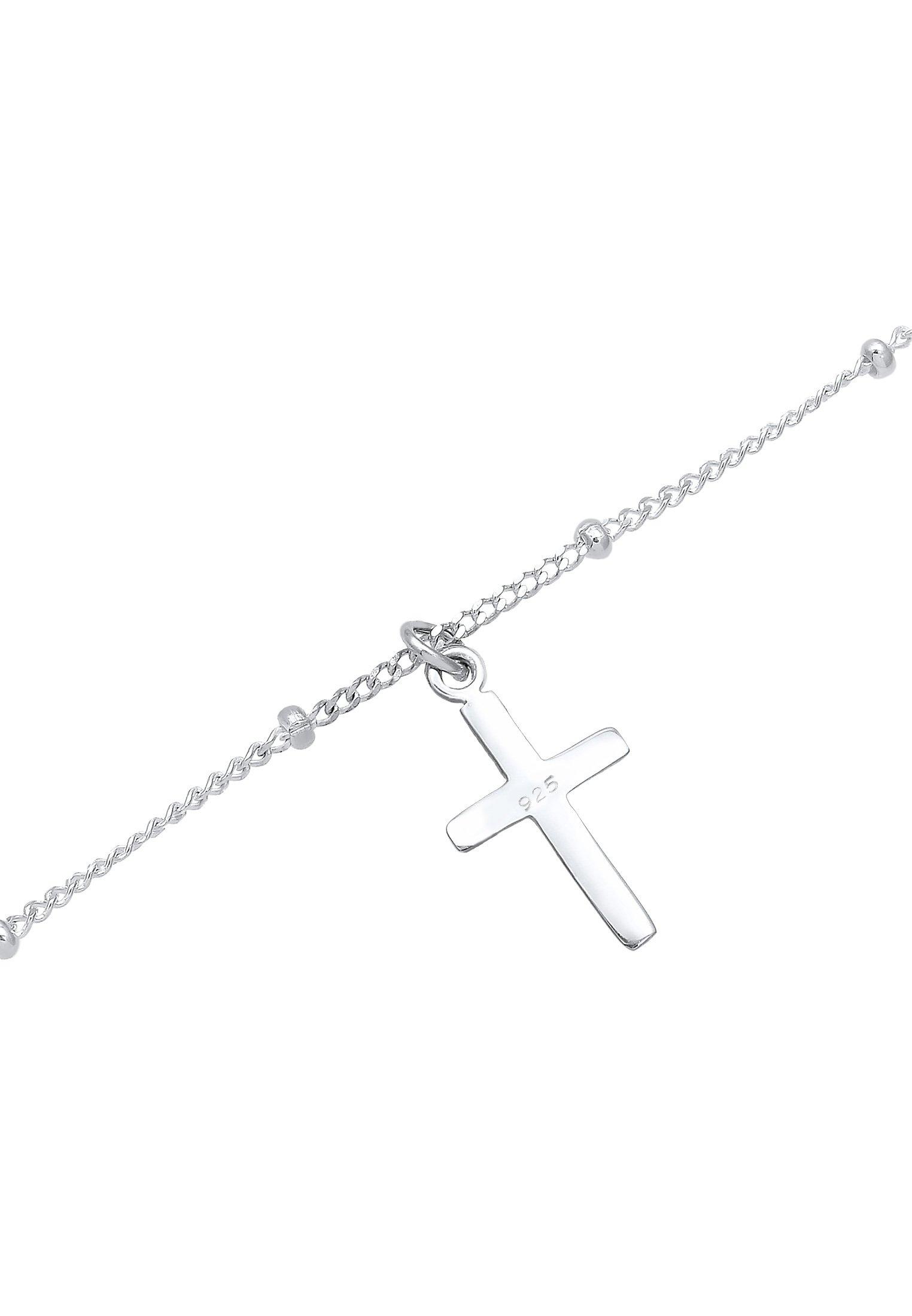 Elli  Halskette Choker Kreuz Anhänger 