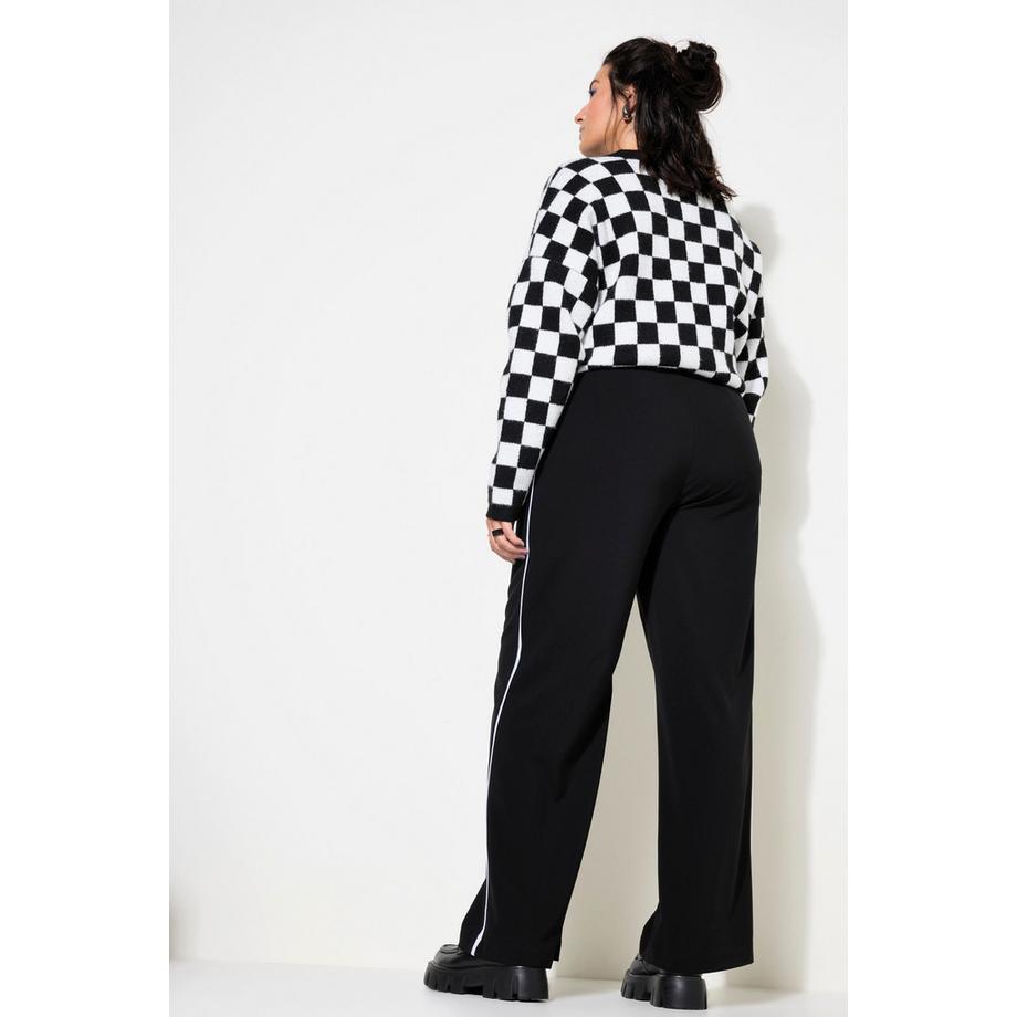 Studio Untold Anzughose High Waist Seitenpiping  