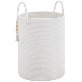 Alopini Geflochtener Wäschesammler Spielzeug Aufbewahrungskorb mit Griff handgefertigt  