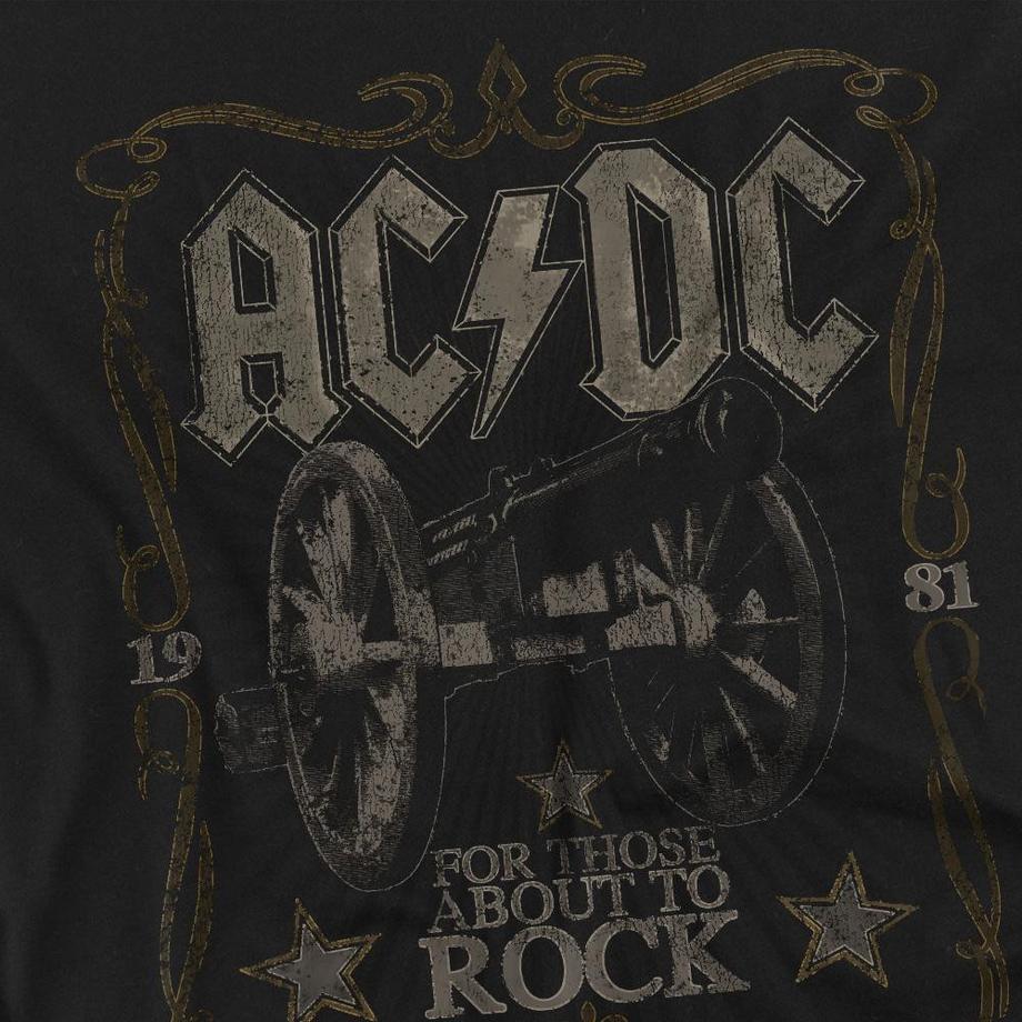 AC/DC ACDC Rock Label T-Shirt  