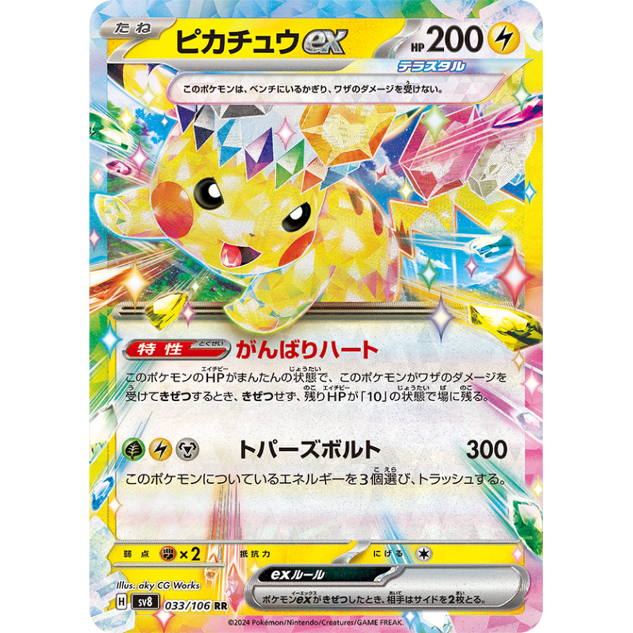 Pokemon  Super Electric Breaker (sv8) Booster Display - JPN 