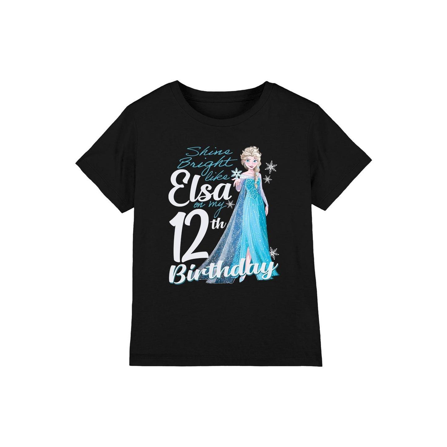 FROZEN  Bright Like Elsa TShirt  12er Geburstag 